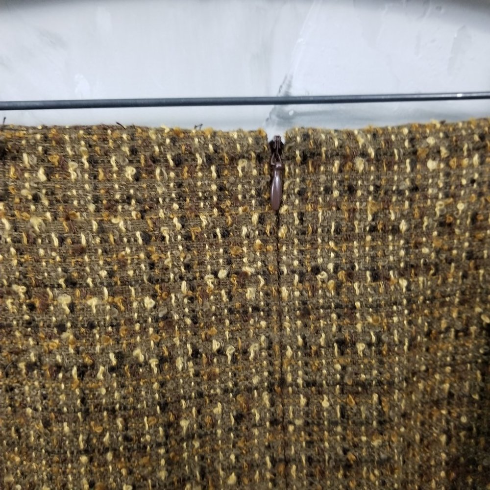 JONES NEW YORK Golden Brown Pencil Skirt - Picture 5 of 7